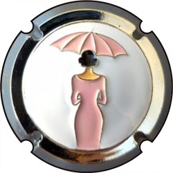 Crochet et filles Bijou-femme parapluie-ARGENT SERIE