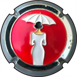 Crochet et filles Bijou-femme parapluie-ARGENT SERIE